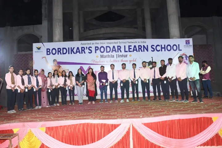 Annual Function celebration on stage